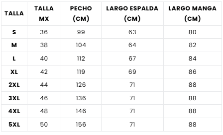 Tabla de tallas - Isabel | Enterizo con Elegante Escote Cruzado